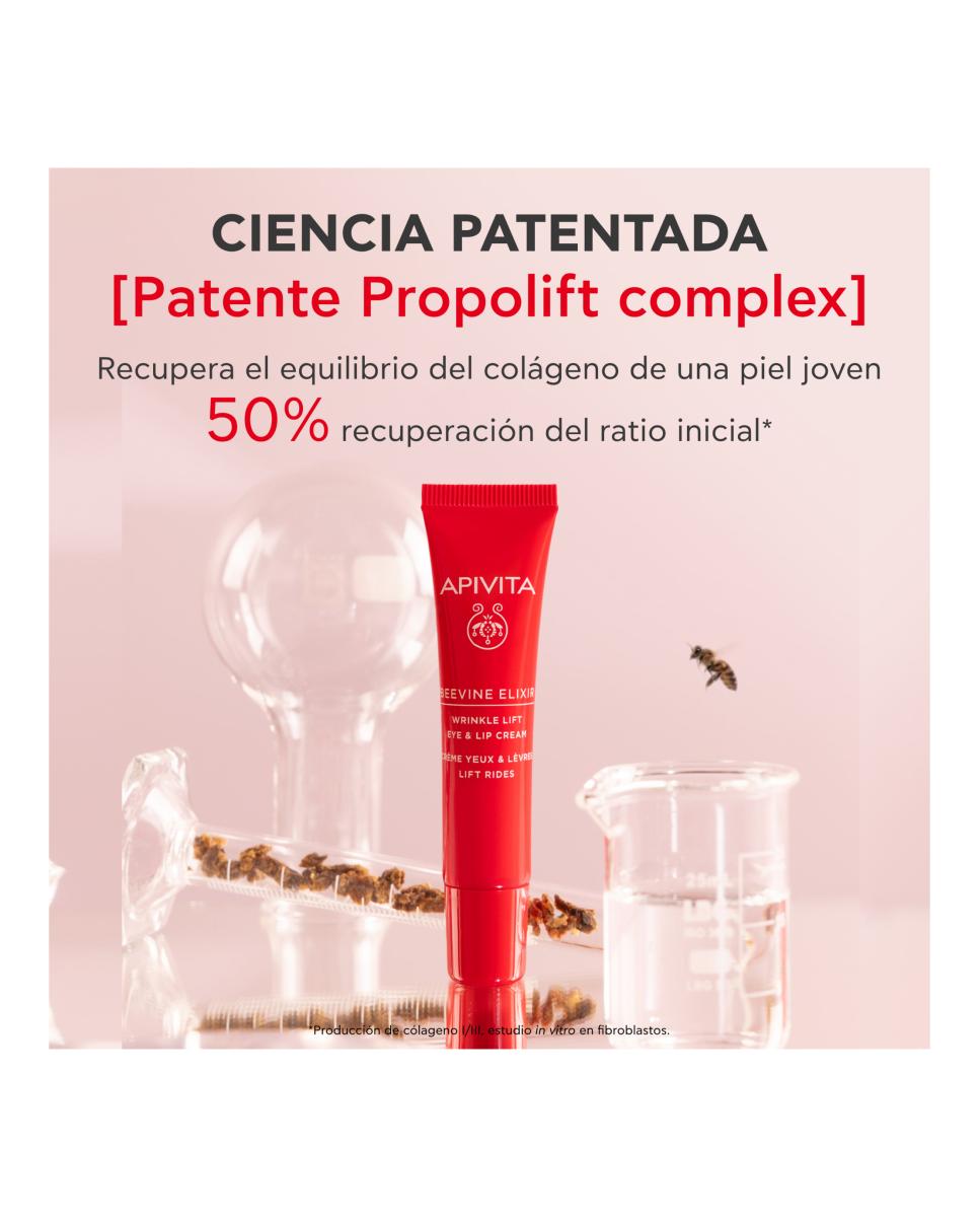Contorno de Ojos y Labios Beevine Elixir 15 ml Apivita - 15 ml 6