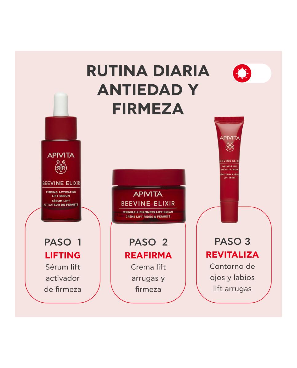 Contorno de Ojos y Labios Beevine Elixir 15 ml Apivita - 15 ml 8