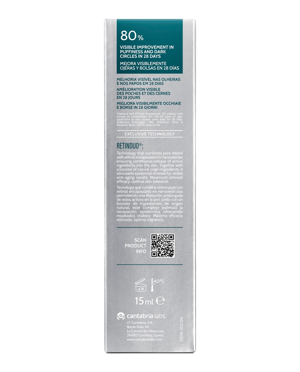 Imagen 5 de Contorno de ojos Renewal Retinol Endocare - 15 ml