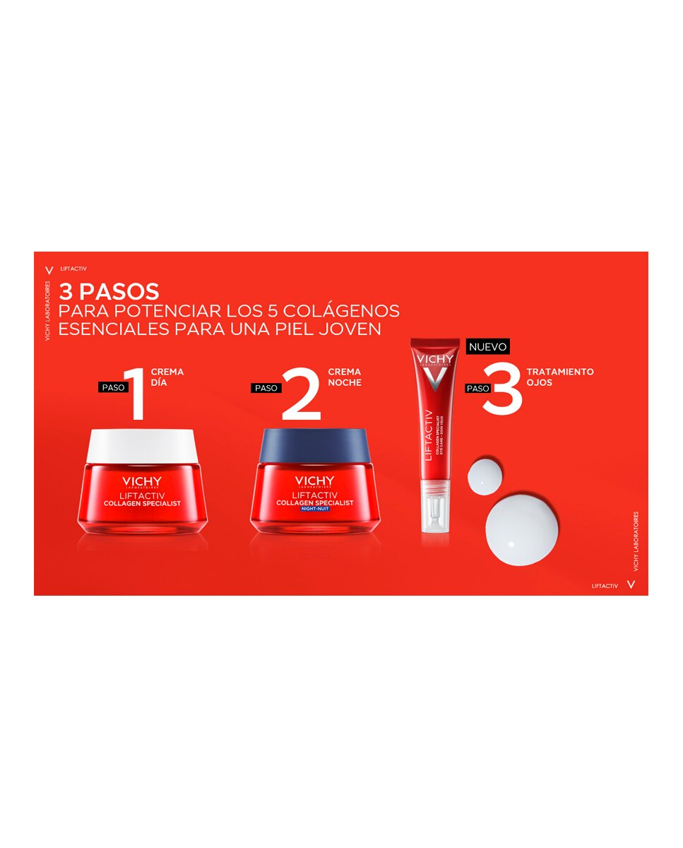 Crema antiarrugas Liftactiv Collagen Specialist Eye Care 15 ml Vichy - 15 ml 3