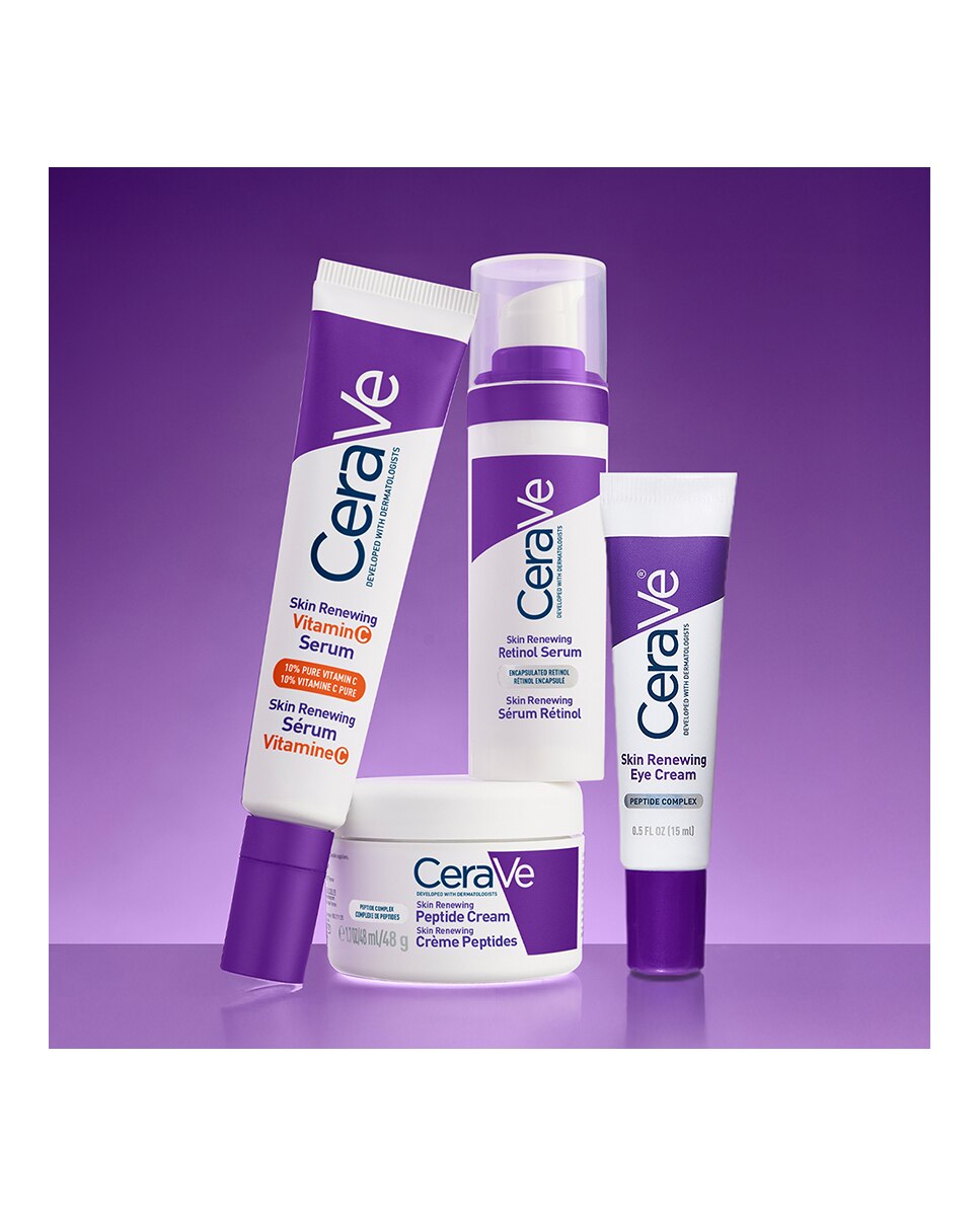 Contorno de Ojos Reafirmante con complejo peptídico y 3 ceramidas esenciales Skin Renewing CeraVe 4