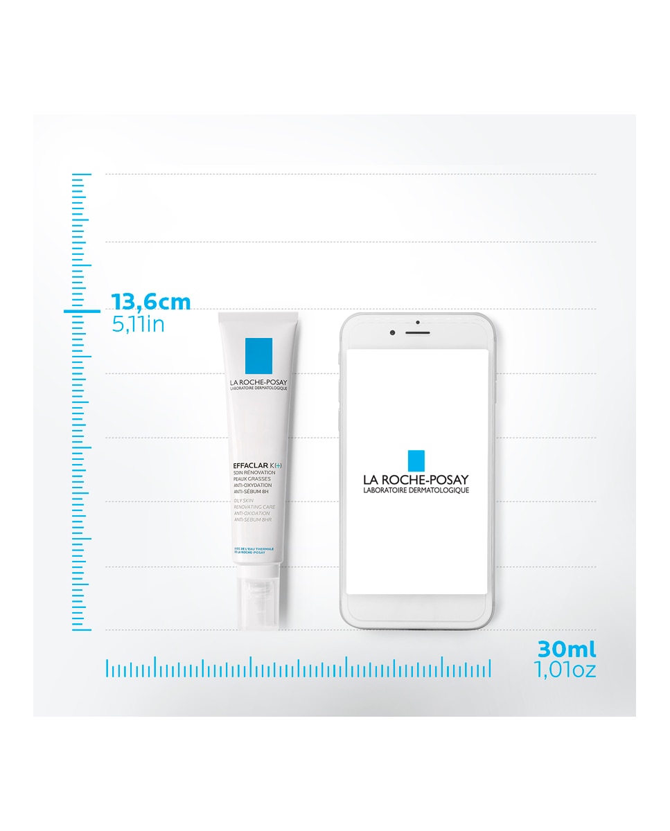 Tratamiento Corrector Renovador, Antioxidante y Antisebo Effaclar K(+) 40 ml La Roche Posay - 40 ml 2