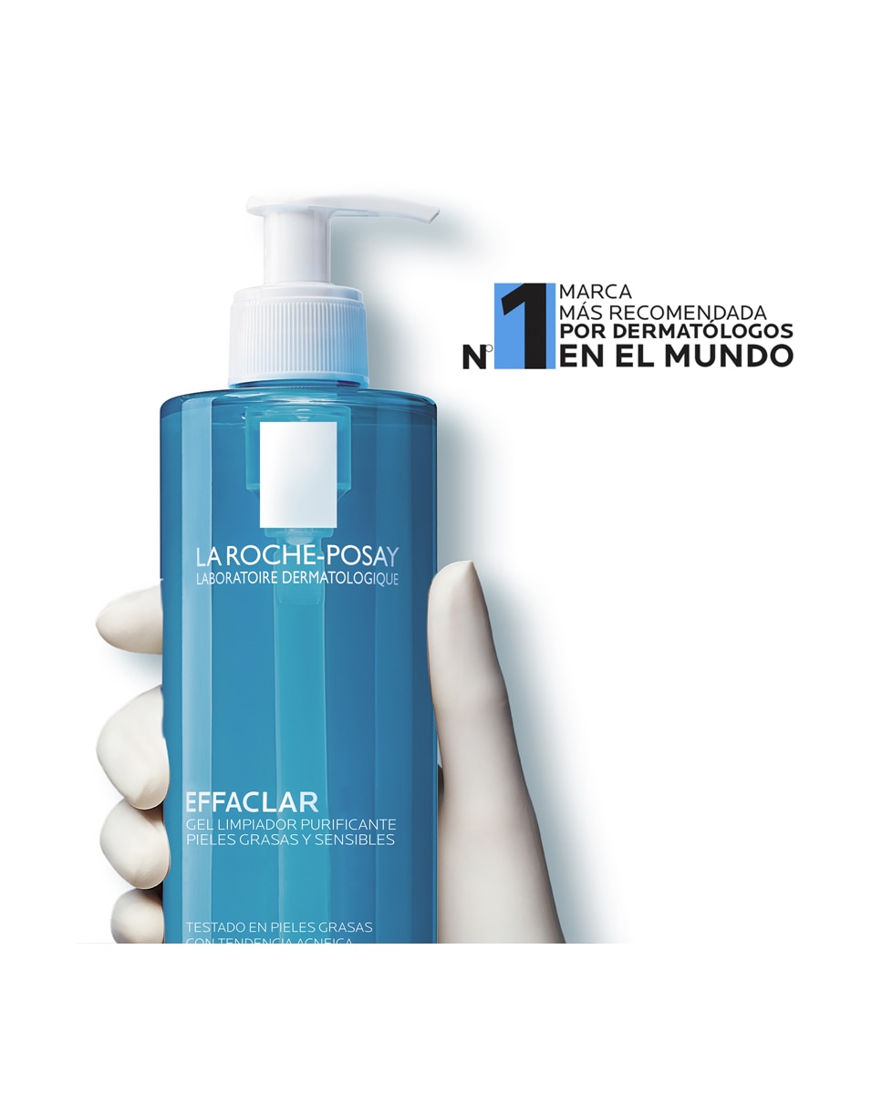 Effaclar Gel Purificante +M Limpiador Purificante Para Pieles Grasas Y Con Tendencia Acnéica La Roche Posay - 200 ml 7