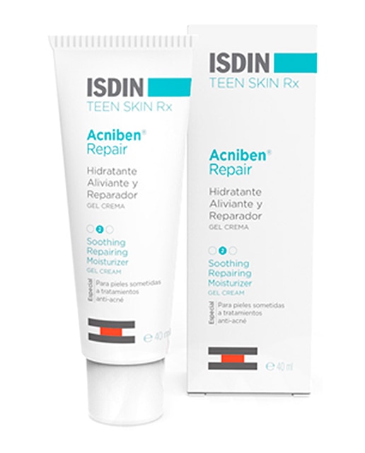 Imagen 2 de Gel Crema Hidratante Acniben RX Isdin - 40 ml