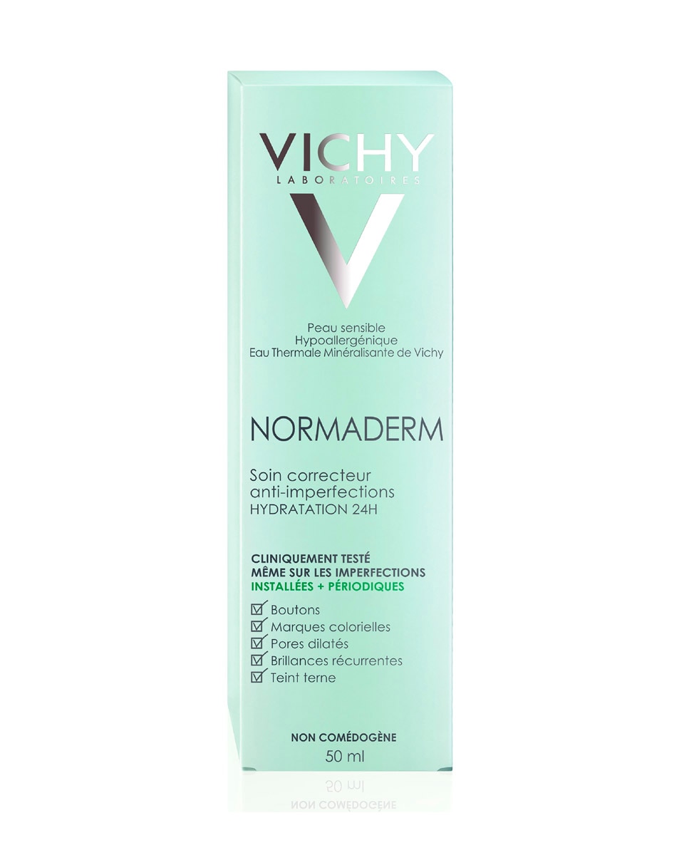 Imagen 2 de Crema Antiimperfeciones con Ácido Salicílico Normaderm Cuidado Corrector 50 ml Vichy - 50 ml