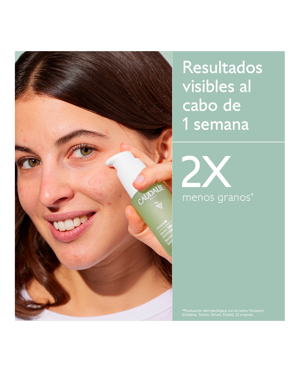 Sérum Anti-imperfecciones Vinopure Caudalie - 30 ml 3