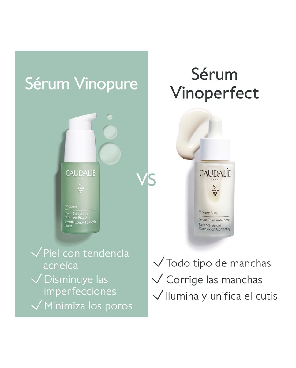 Sérum Anti-imperfecciones Vinopure Caudalie - 30 ml 6
