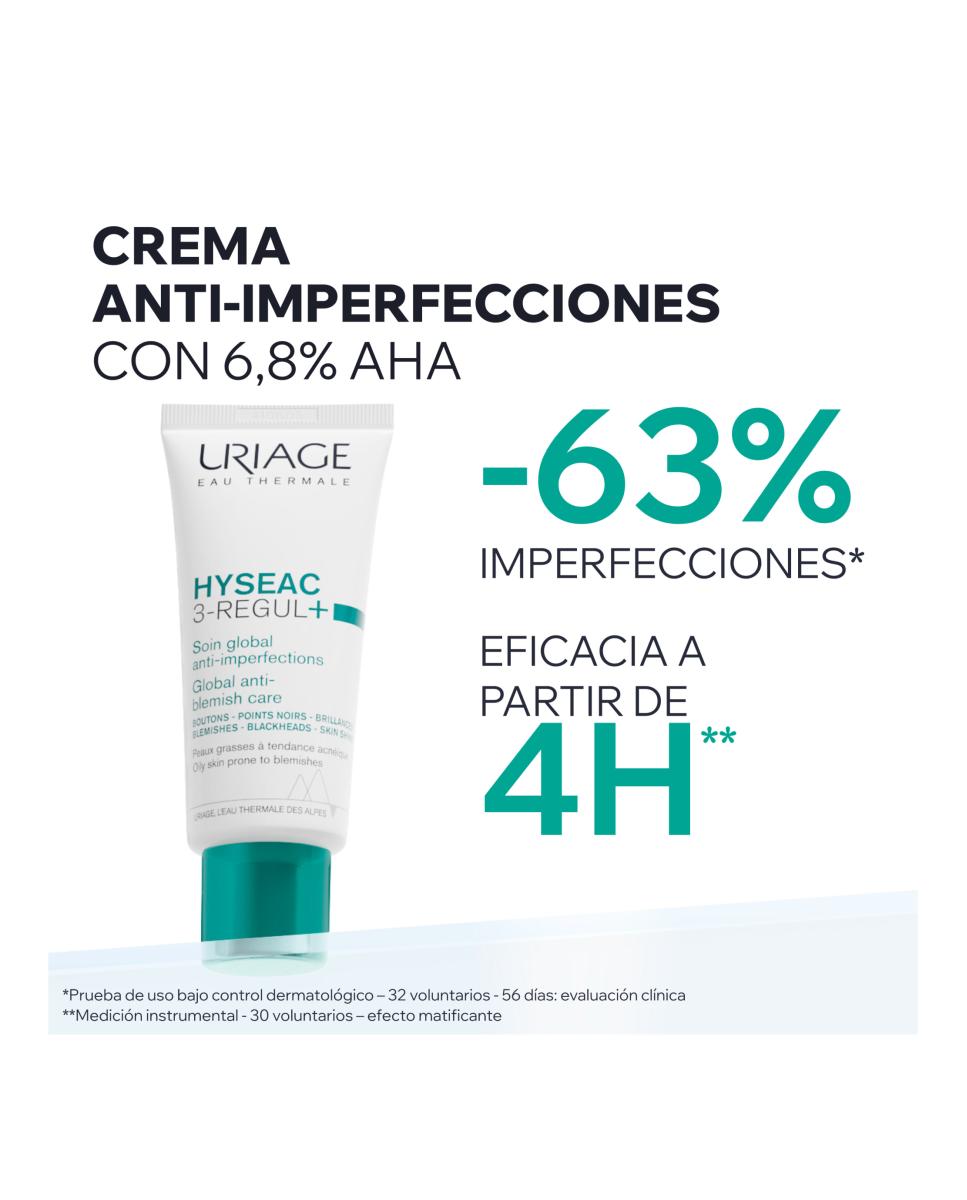 Cuidado Global Anti-Imperfecciones 3- Regul+ Hyseac 40 Ml Uriage - 40 ml 3