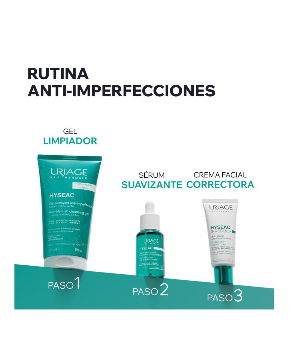 Cuidado Global Anti-Imperfecciones 3- Regul+ Hyseac 40 Ml Uriage - 40 ml 9