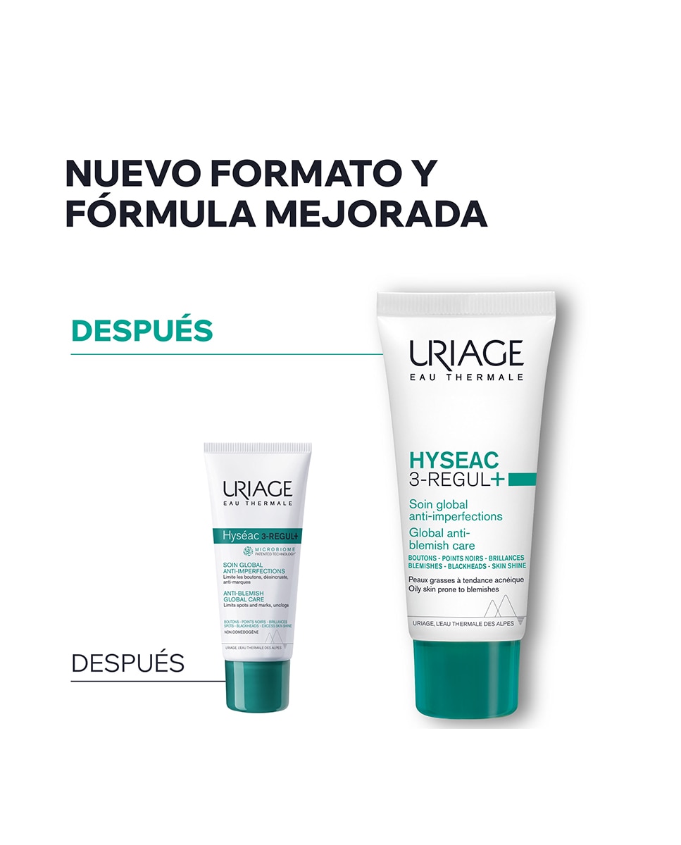 Cuidado Global Anti-Imperfecciones 3- Regul+ Hyseac 40 Ml Uriage - 40 ml 11