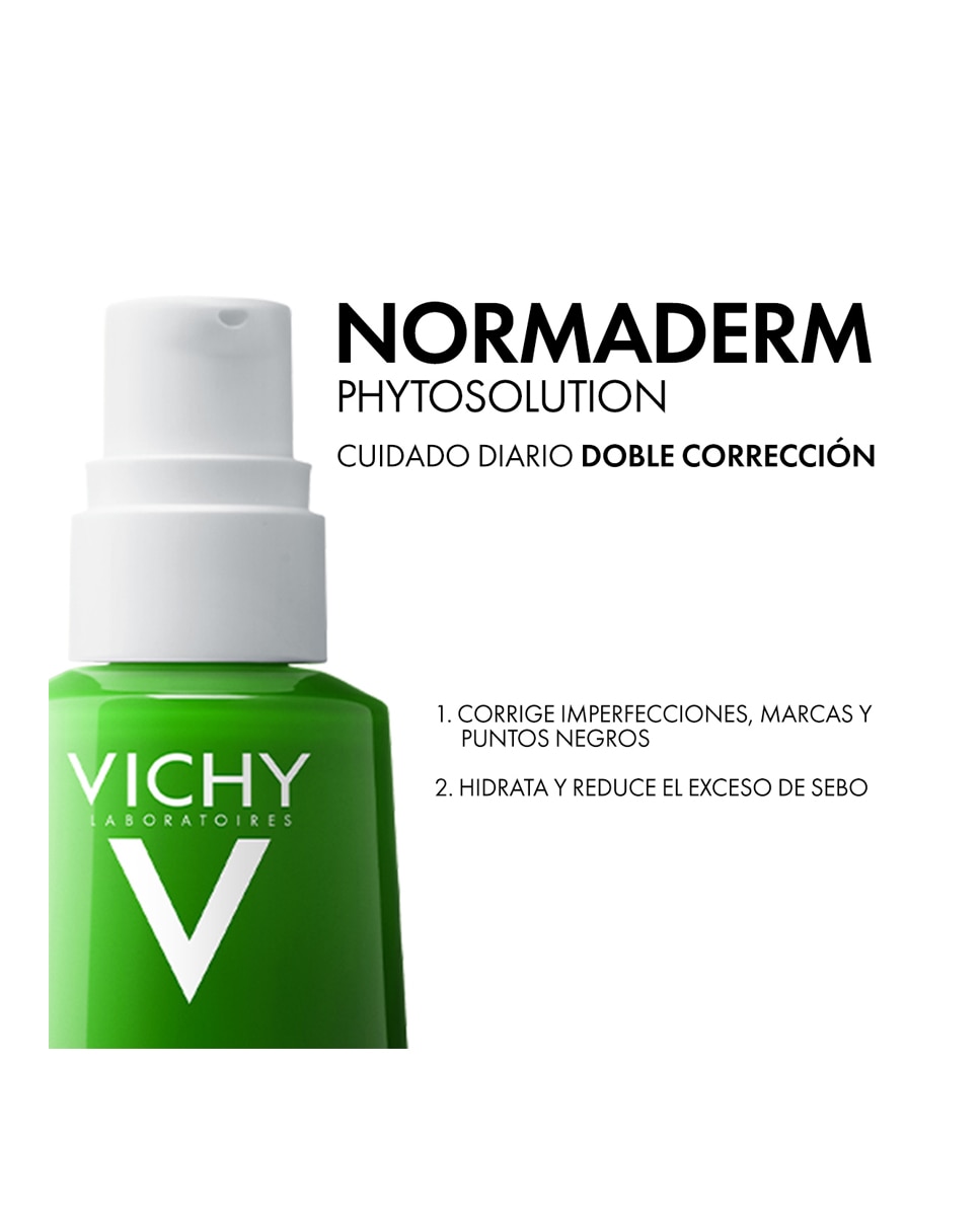 Imagen 2 de Tratamiento Doble Corrección Ácido Salicílico Normaderm Phytosolution 50 ml Vichy - 50 ml