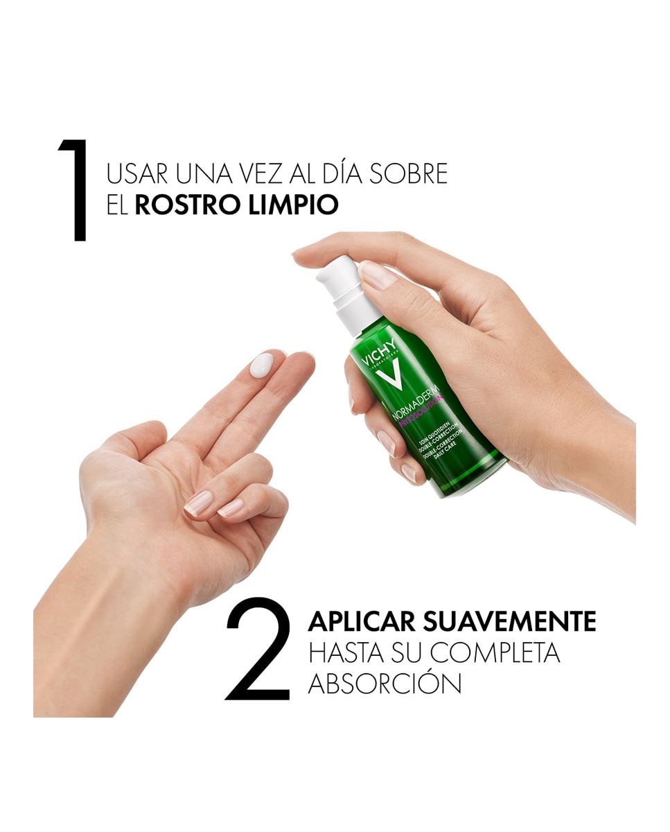 Imagen 7 de Tratamiento Doble Corrección Ácido Salicílico Normaderm Phytosolution 50 ml Vichy - 50 ml