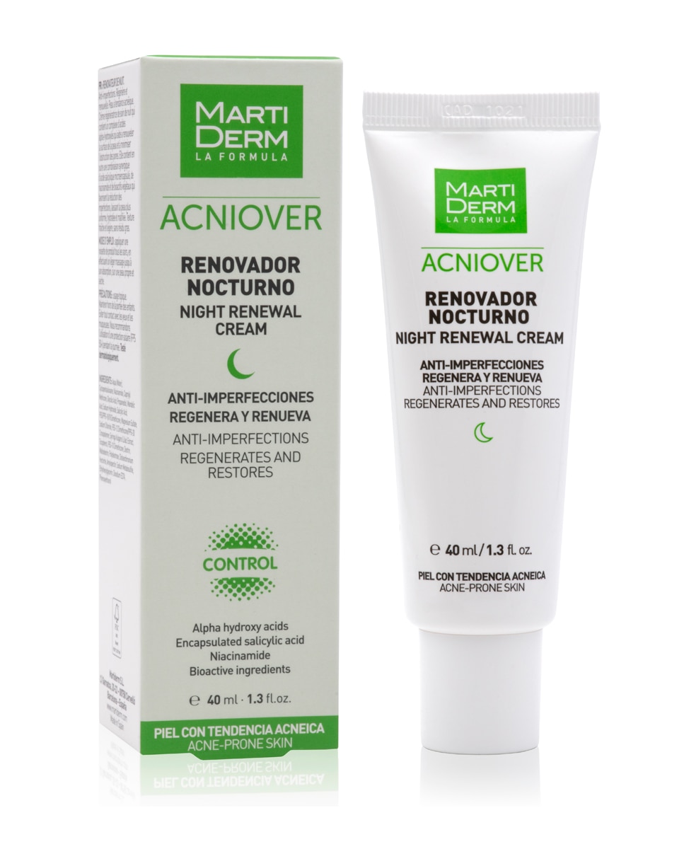Renovador Nocturno Acniover 40 ml MartiDerm - 40 ml 2
