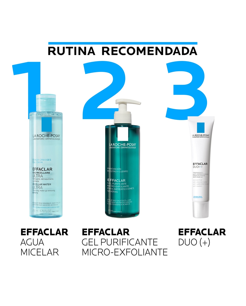 Gel Purificante Microexfoliante Effaclar La Roche Posay - 400 ml 8