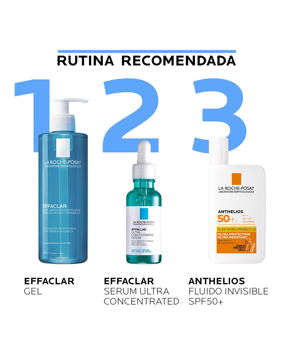 Effaclar Sérum Ultra Concentrado anti-imperfecciones para piel grasa con tendencia acnéica La Roche Posay - 30 ml 3