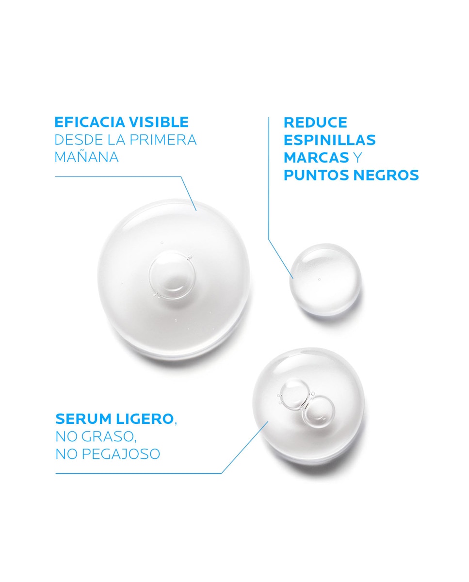 Effaclar Sérum Ultra Concentrado anti-imperfecciones para piel grasa con tendencia acnéica La Roche Posay - 30 ml 6