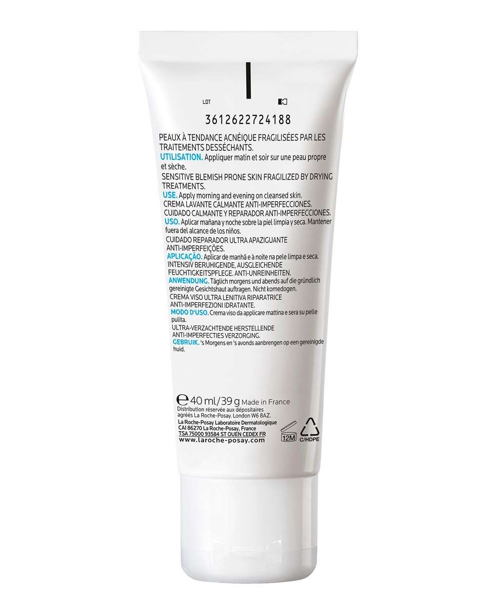 Crema Effaclar H Iso-Biome 40 ml La Roche Posay - 40 ml 2
