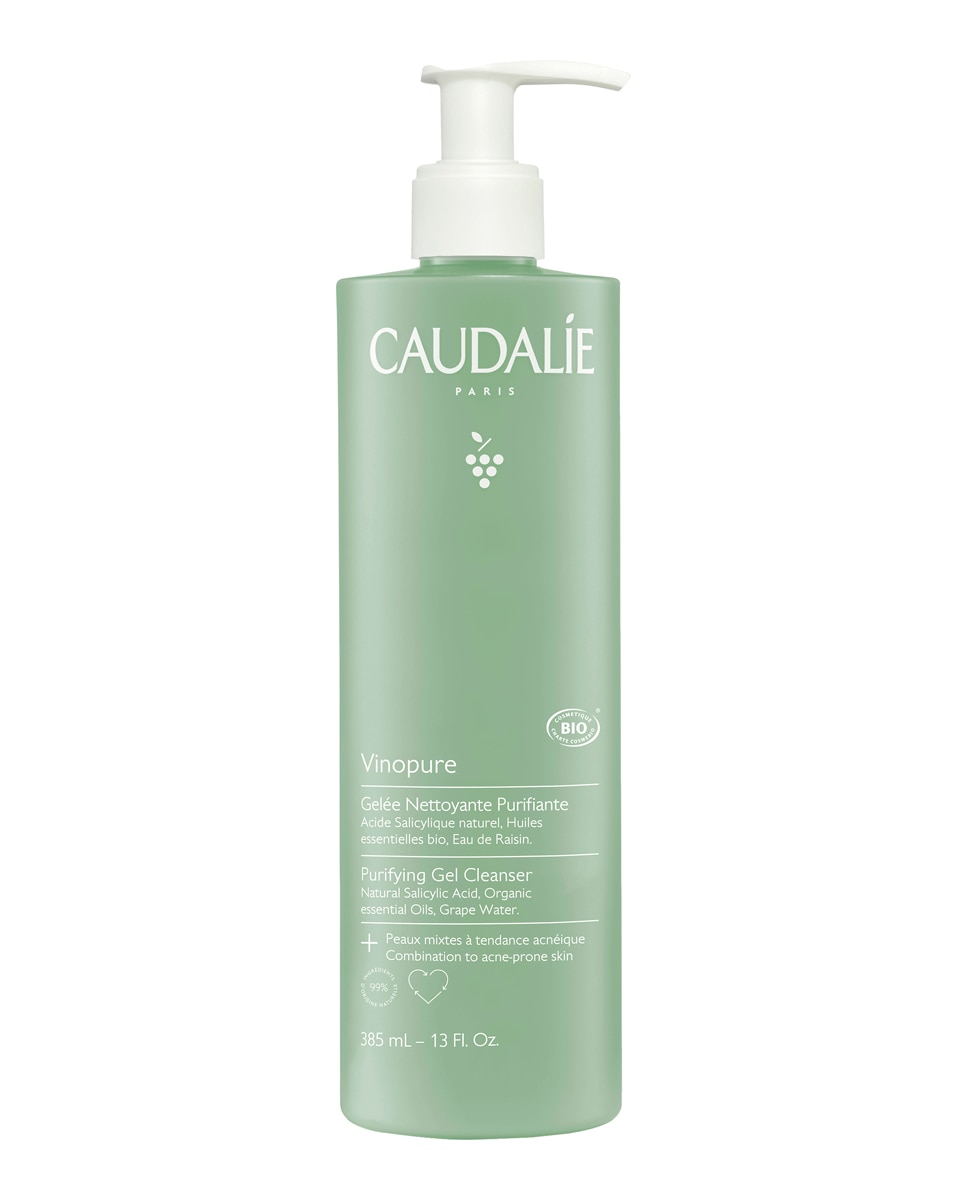 Gelatina Limpiadora Purificante Vinopure Caudalie - 385 ml 1