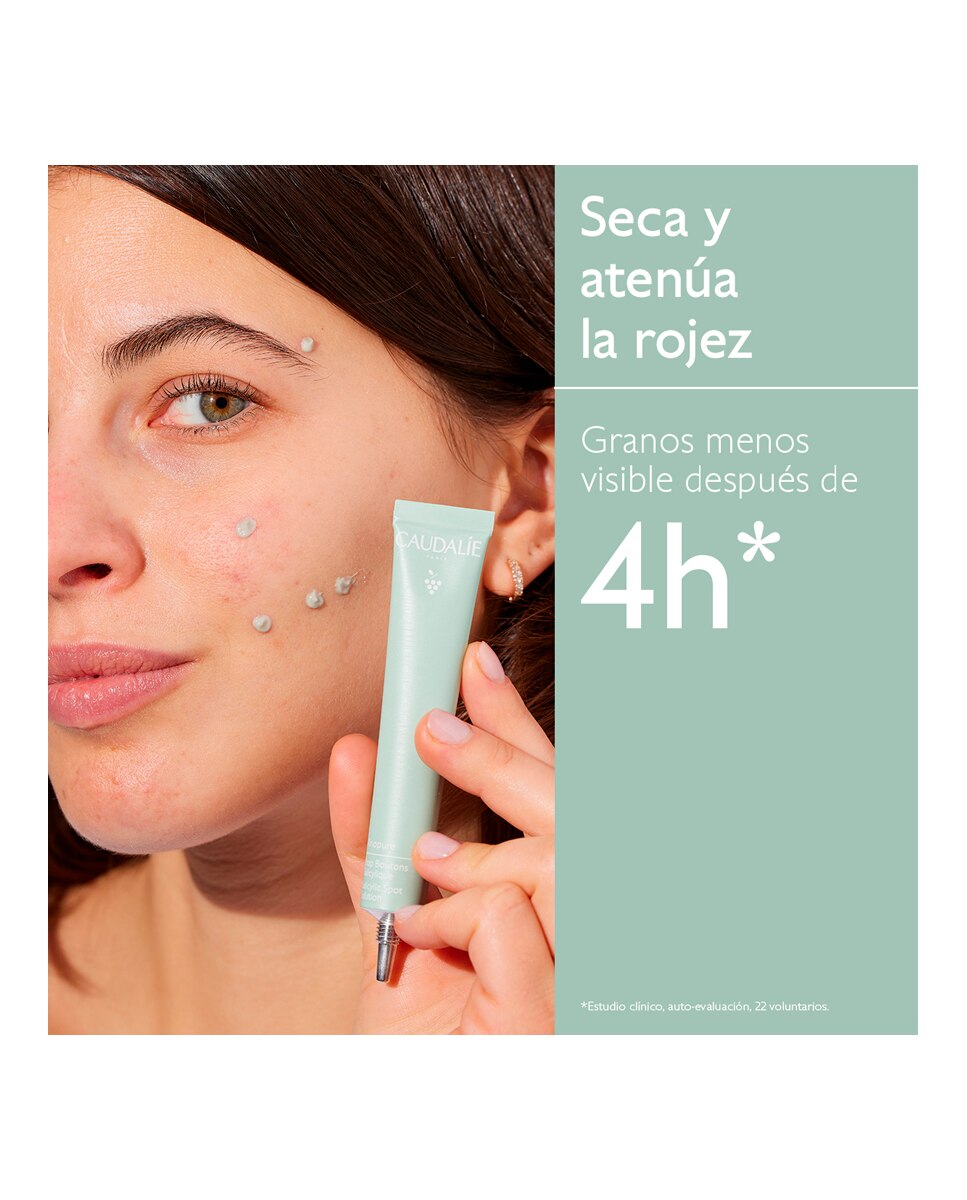 Stop Granos Salicílico Vinopure Caudalie - 15 ml 3