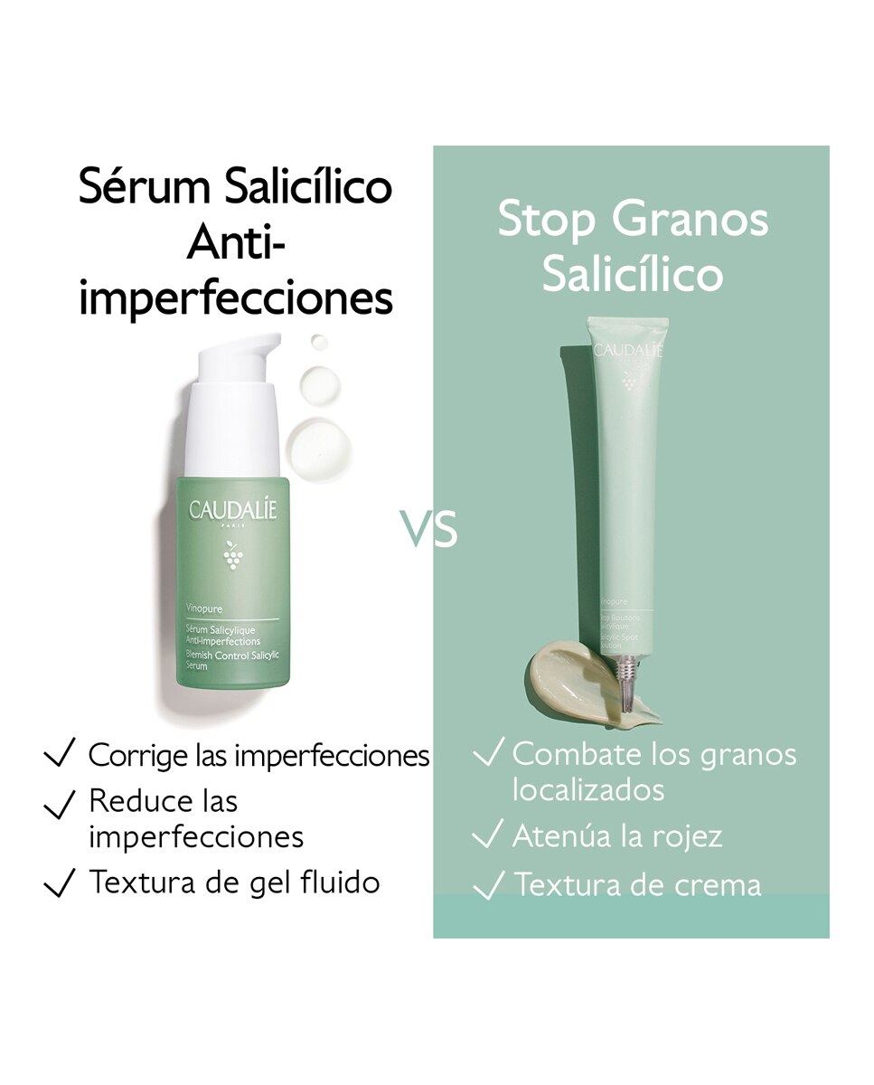 Stop Granos Salicílico Vinopure Caudalie - 15 ml 5