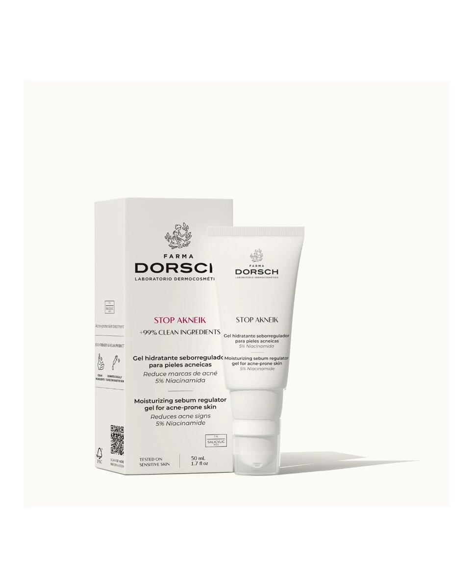 Gel hidratante seborregulador Stop Akneik 50 ml Farma Dorsch - 50 ml 5