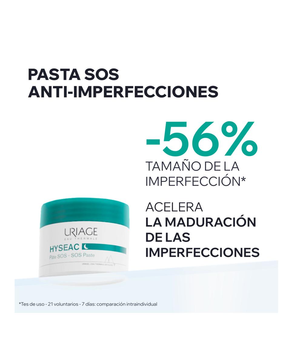Pasta SOS Tratamiento Localizado Hyseac 15g Uriage - 15 g 3
