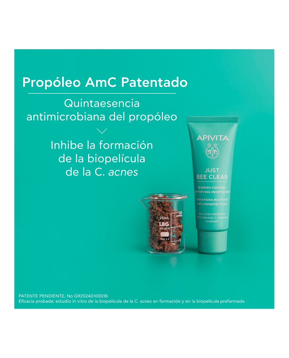 Crema Anti-Imperfecciones Just Bee Clear 40 ml Apivita - 40 ml 7
