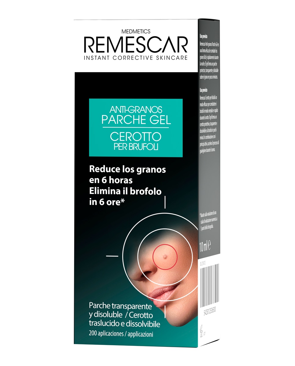 Remescar - Parches de gel Anti-granos 10 ml Remescar.