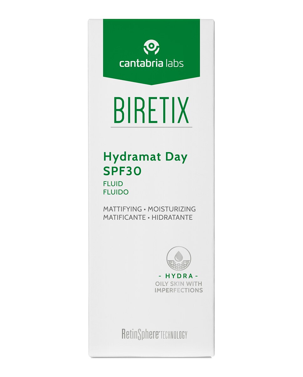 Fluído Hidratante con efecto Matificante SPF30 Biretix - 50 ml 2