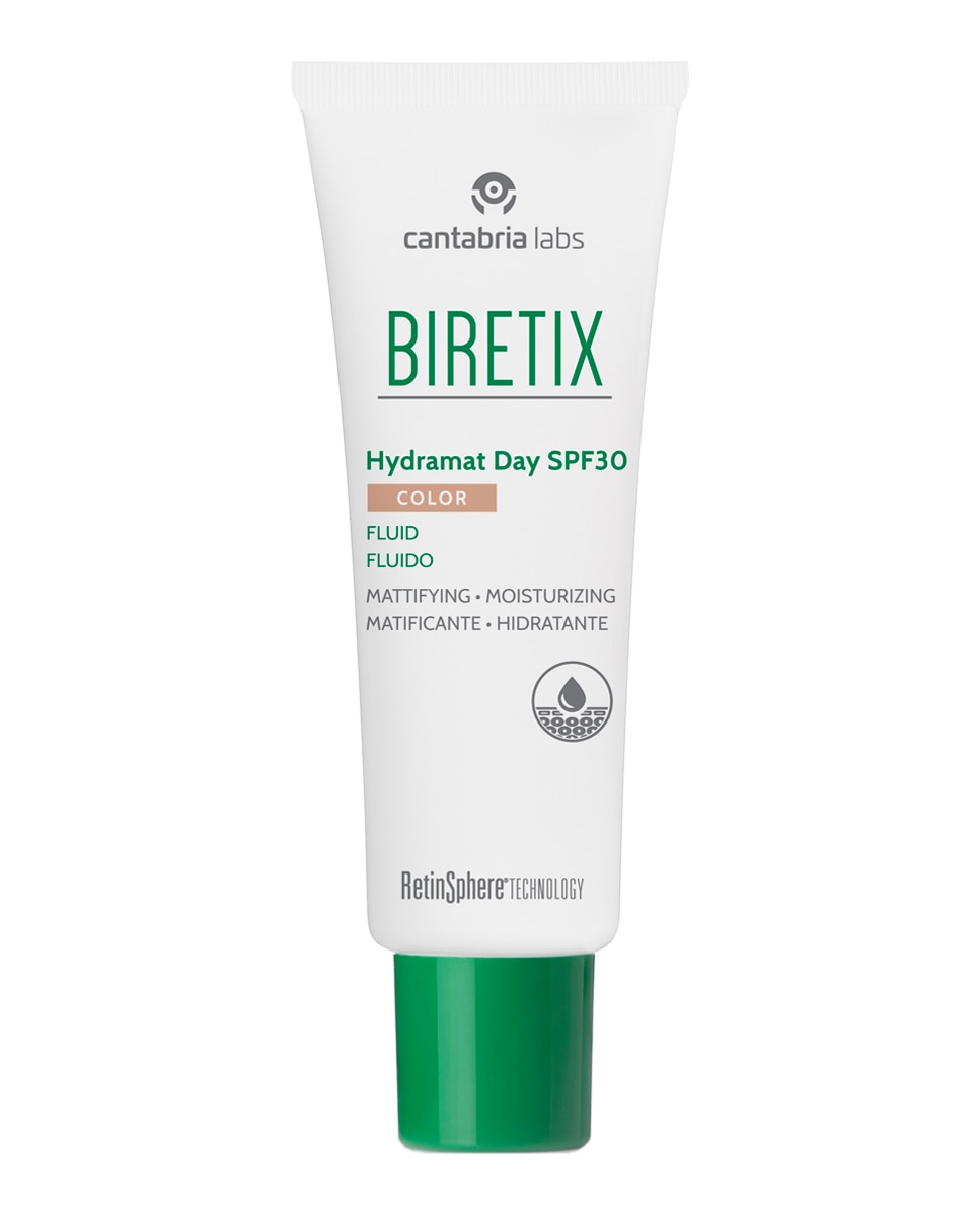 Biretix - Fluido Hidratante con Color SPF30 50 ml Biretix.