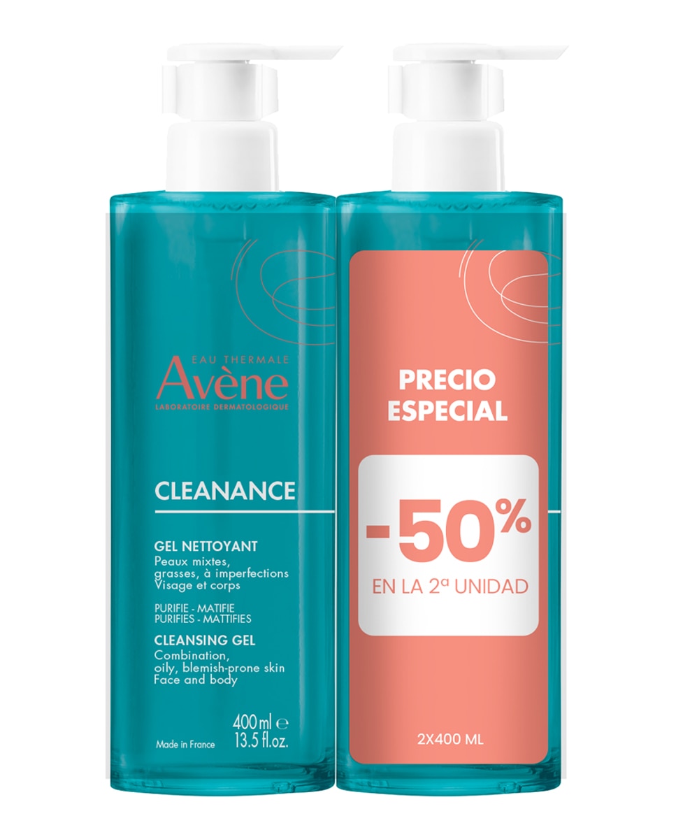 Imagen 0 de Gel Limpiador Cleanance Purificante y Matificante Eau Thermale Avène