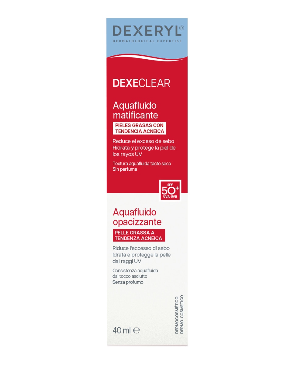 Ducray - Aquafluido Matificante Dexeclear Spf50+ 40 Ml Ducray.