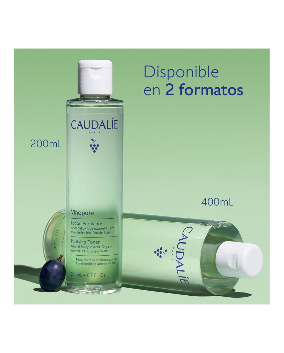 Imagen 7 de Tónico Vinopure Caudalie - 200 ml