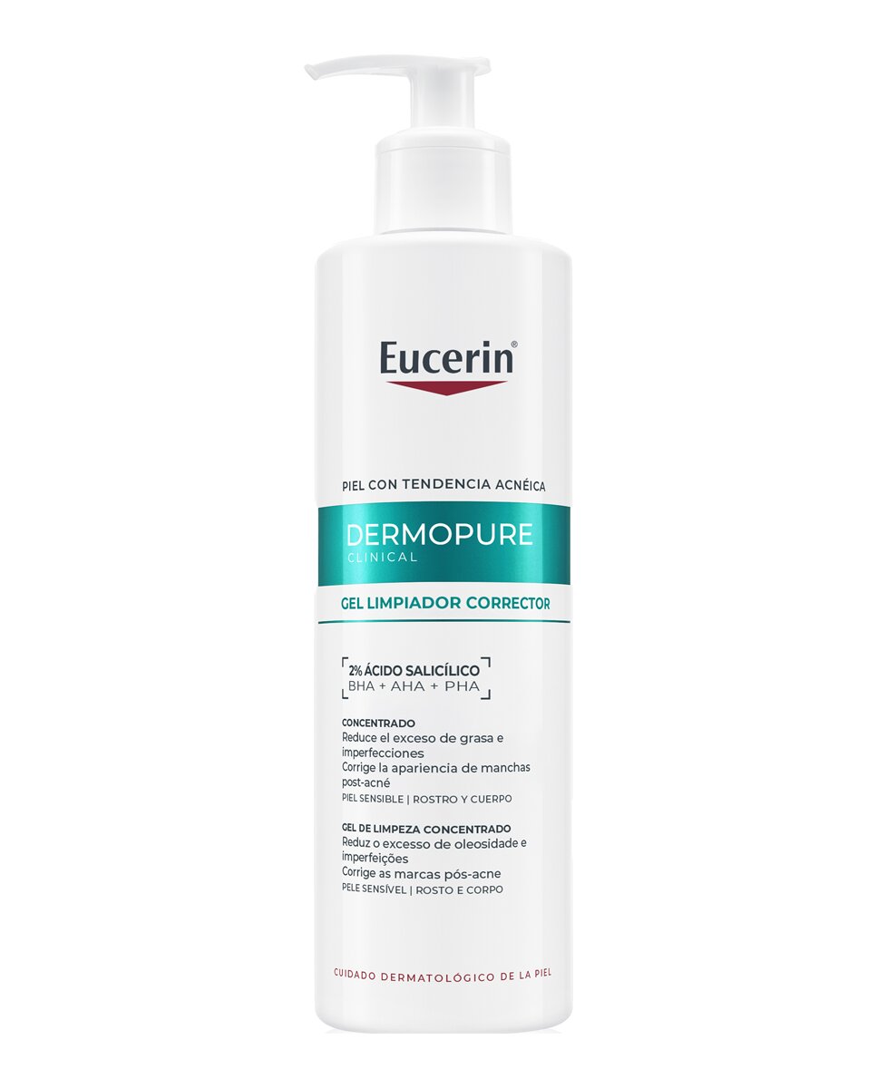 Eucerin® - Gel Limpiador Corrector DermoPure Clinical 400 ml Eucerin.