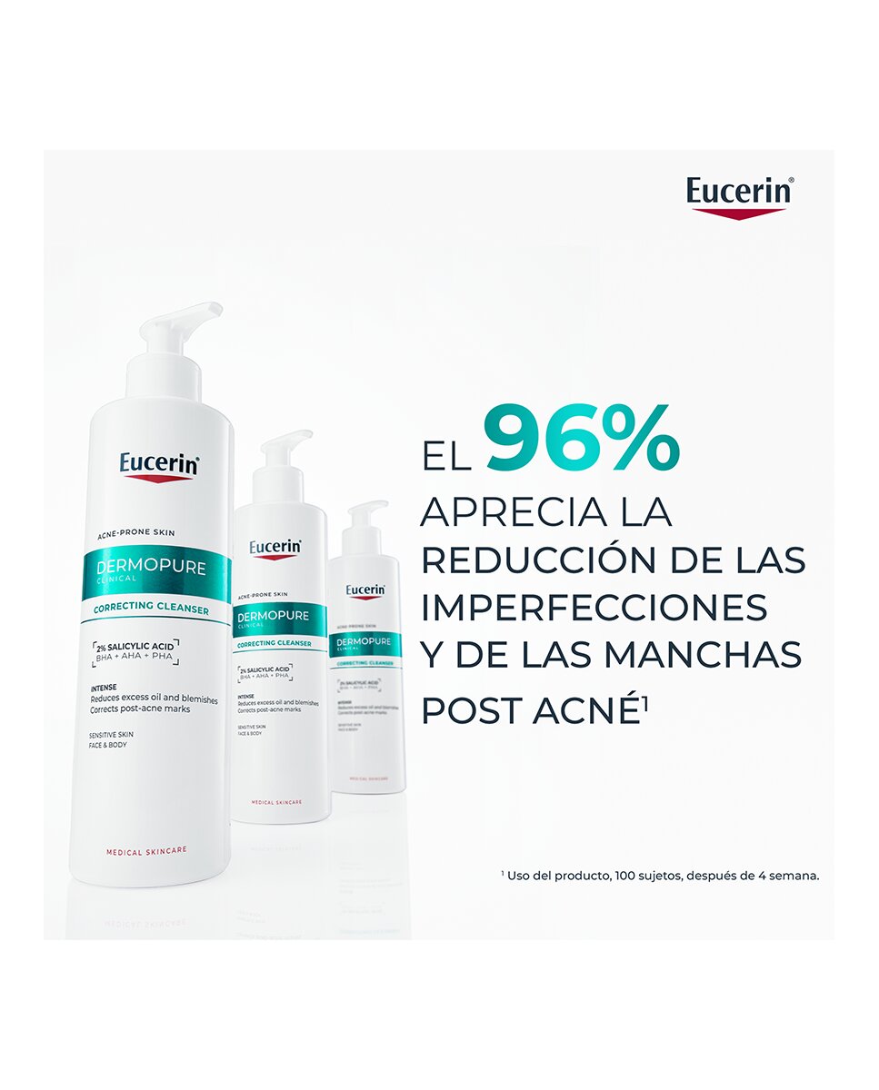 Gel Limpiador Corrector DermoPure Clinical Eucerin - 400 ml 4