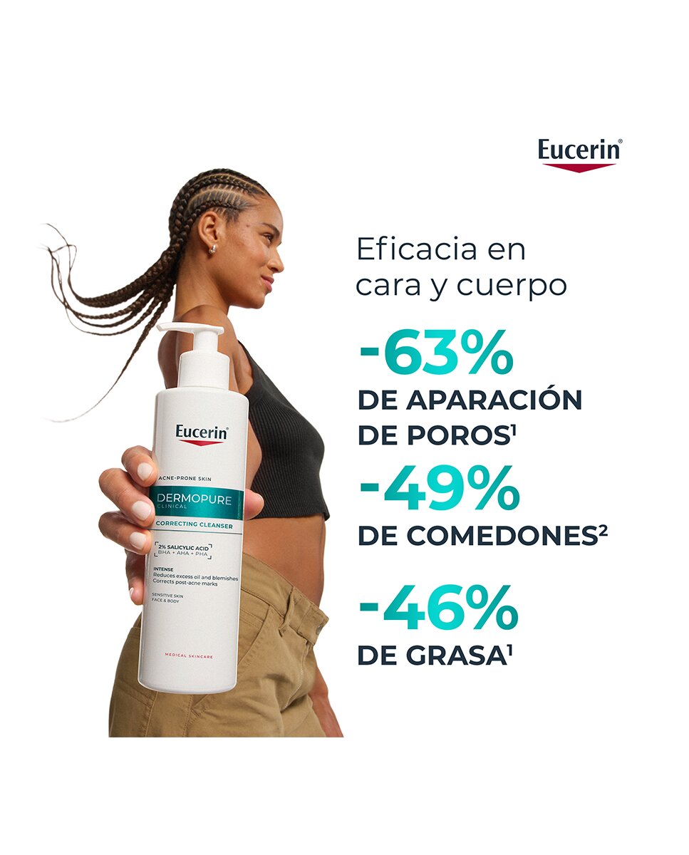 Gel Limpiador Corrector DermoPure Clinical Eucerin - 400 ml 5