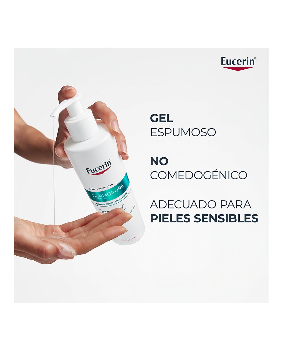 Gel Limpiador Corrector DermoPure Clinical Eucerin - 400 ml 6