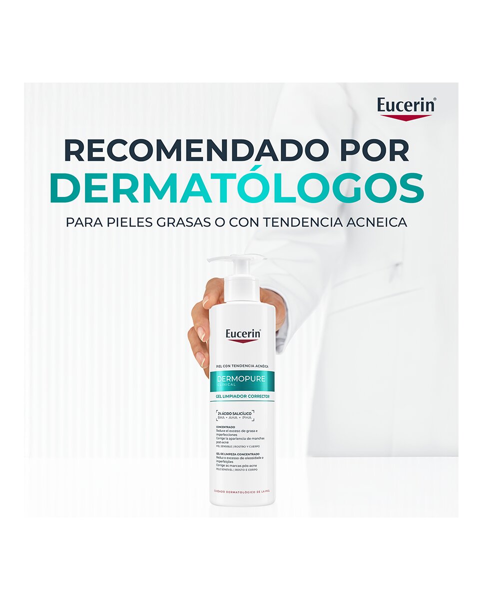 Gel Limpiador Corrector DermoPure Clinical Eucerin - 400 ml 7