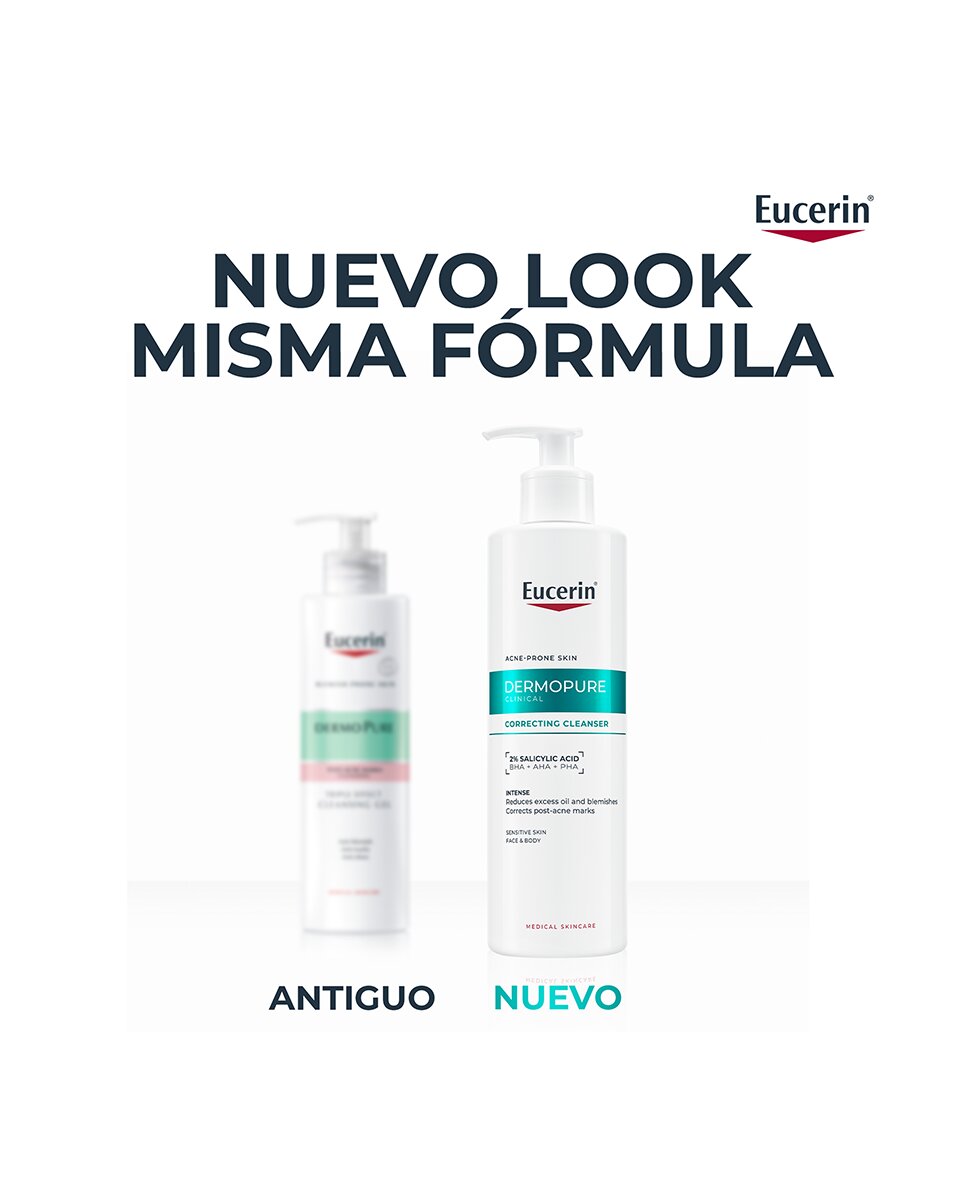 Gel Limpiador Corrector DermoPure Clinical Eucerin - 400 ml 8