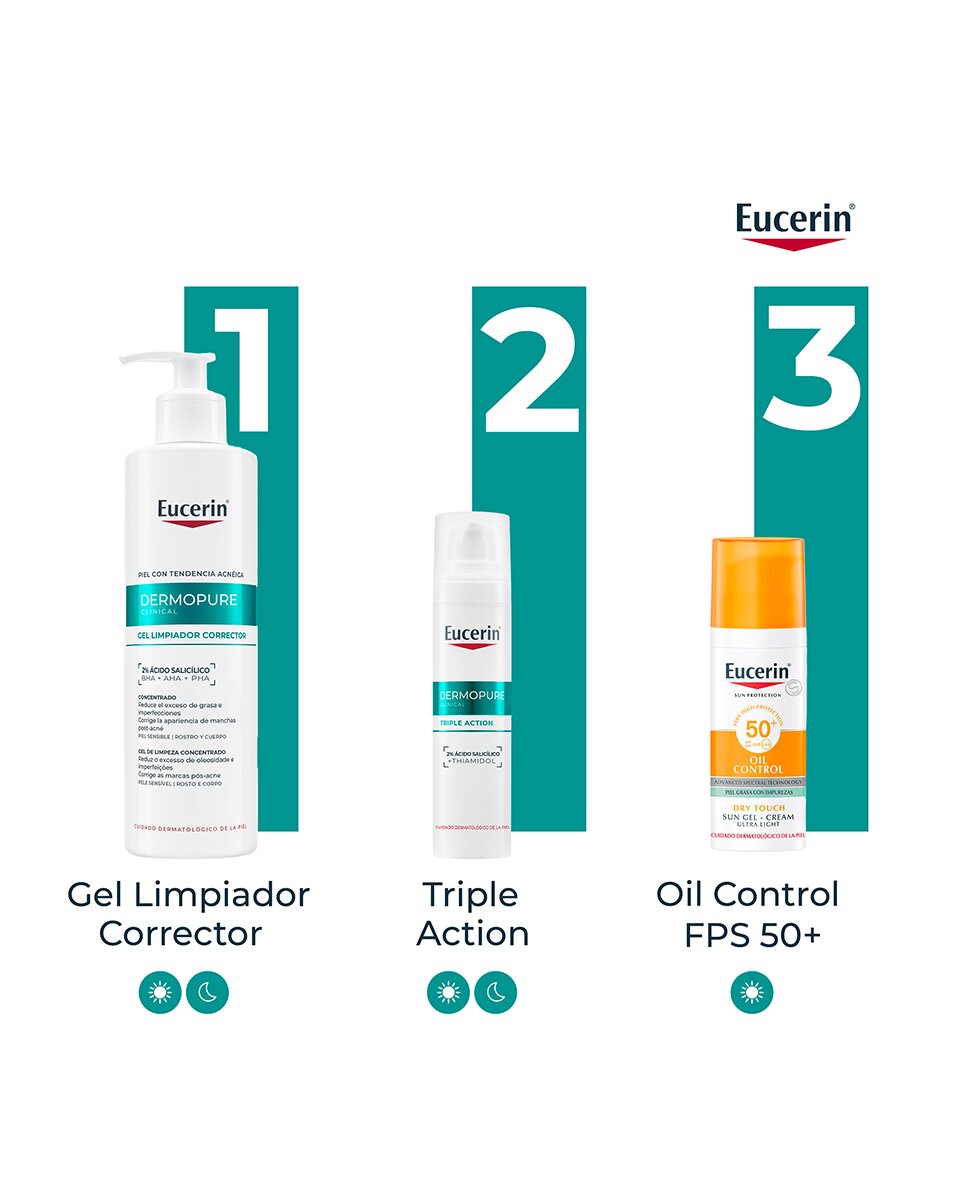 Gel Limpiador Corrector DermoPure Clinical Eucerin - 400 ml 9