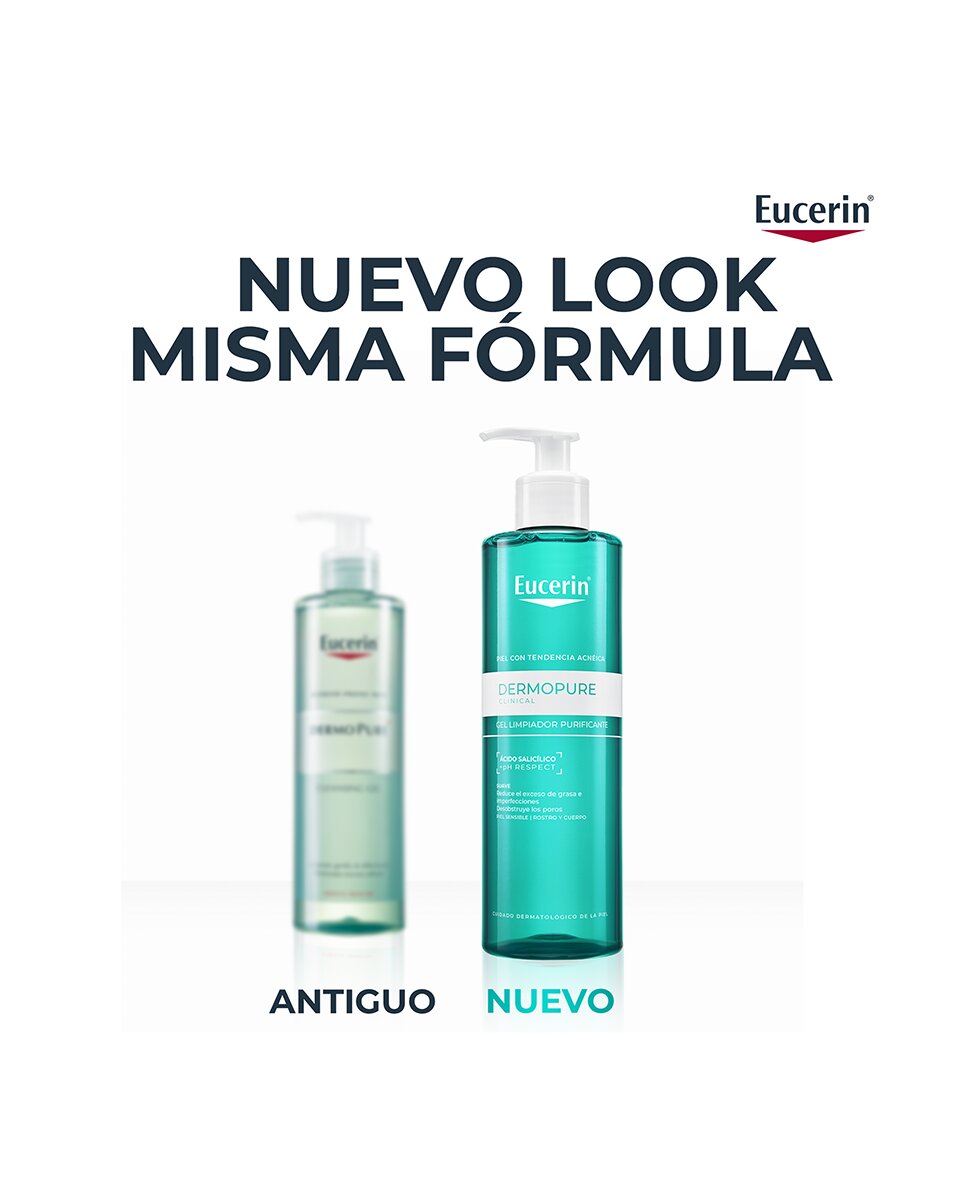 Gel Limpiador Purificante DermoPure Clinical Eucerin - 200 ml 9