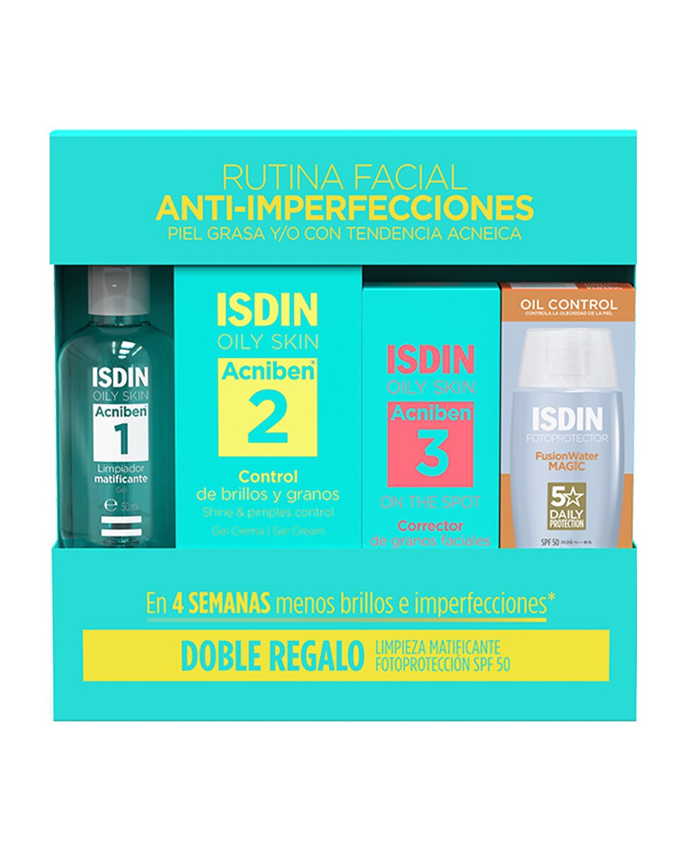 Imagen 0 de Cofre Acniben Rutina Completa Isdin