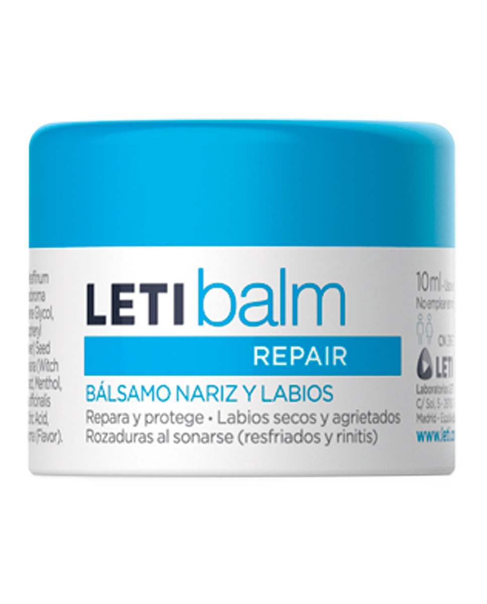 Leti - Bálsamo Reparador Nariz y Labios Letibalm.
