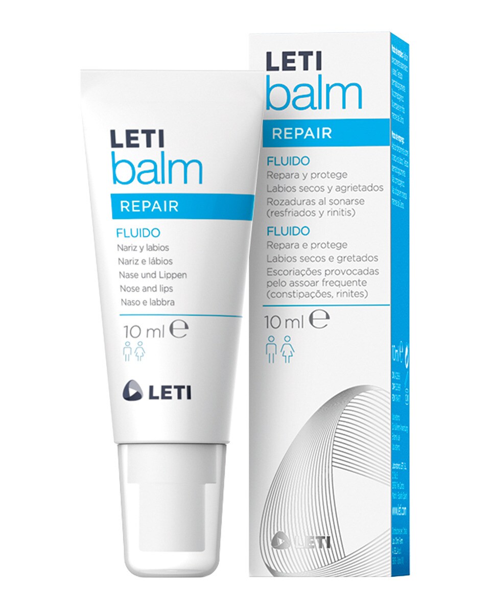 Bálsamo Fluido Reparador Nariz y Labios Letibalm - 10 ml 2