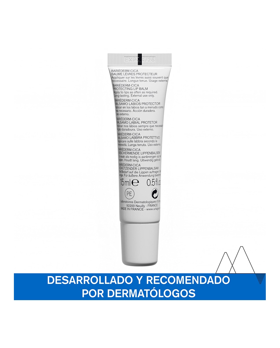 Labios Bariederm CICA 15ml Uriage - 15 ml 2