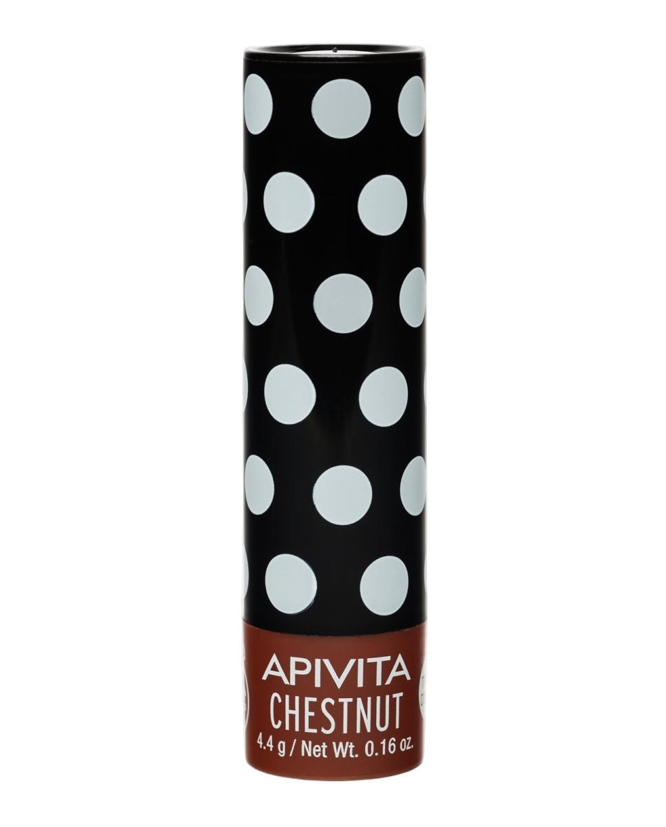 Apivita - Bálsamo Labial Con Color Con Castaña 4,4 G Apivita.