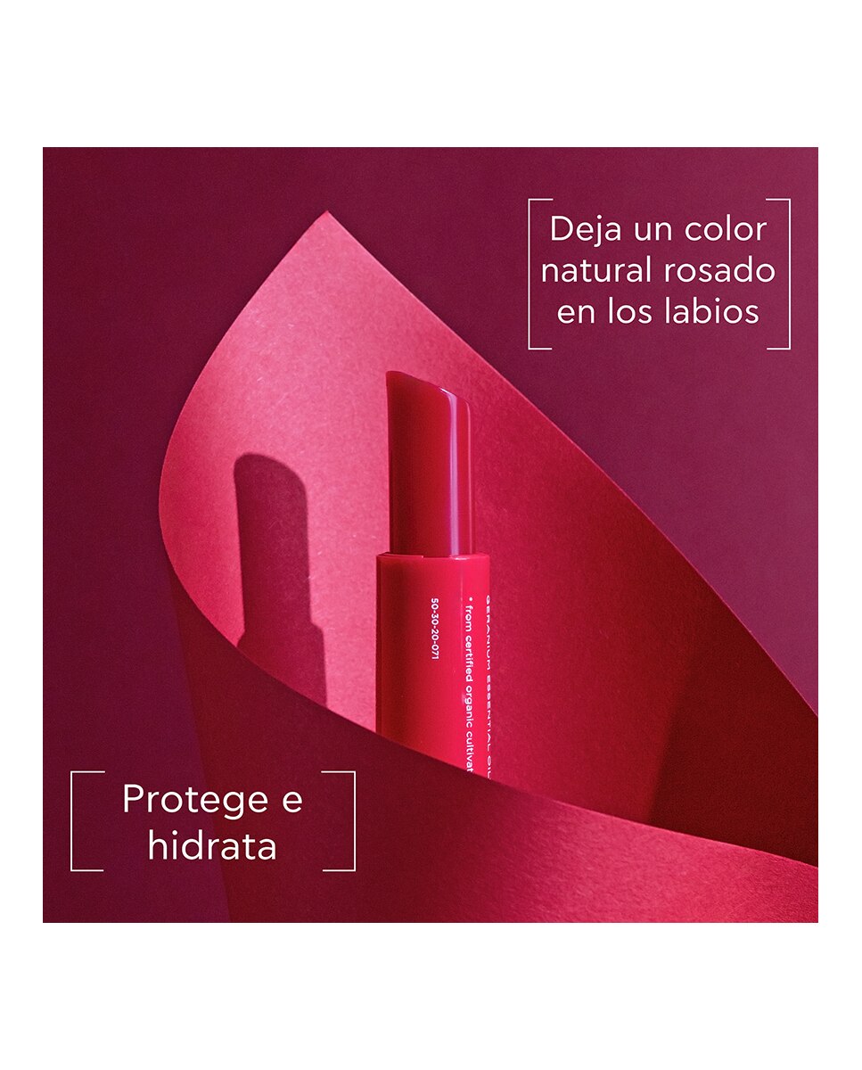 Bálsamo Labial Con Color Con Granada 4,4 G Apivita 3