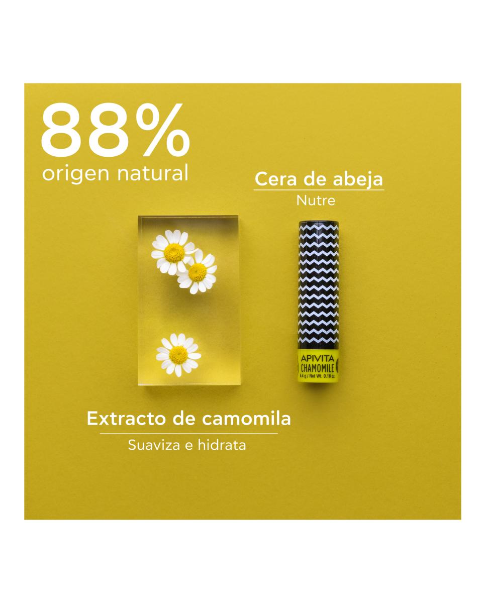 Bálsamo Labial Spf15 Con Camomila 4,4 G Apivita 3