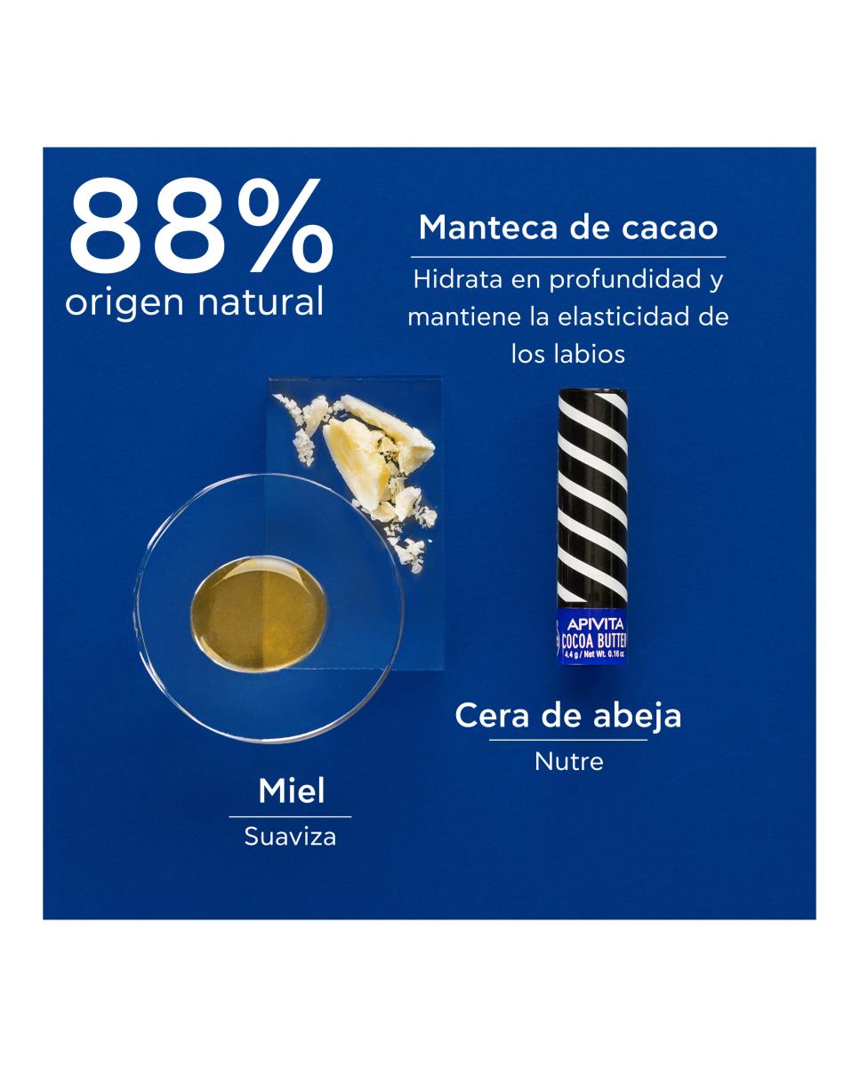 Bálsamo Labial Spf 20 Con Manteca De Cacao 4,4 G Apivita 3