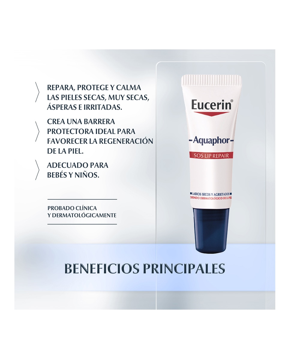Regenerador Labial Aquaphor SOS Eucerin - 10 ml 2